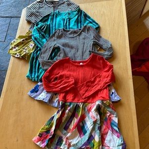 Tea Collection long sleeve dresses (lot of 4) - size 4